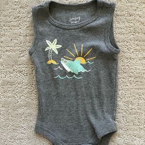 Jumping beans tank top onesie